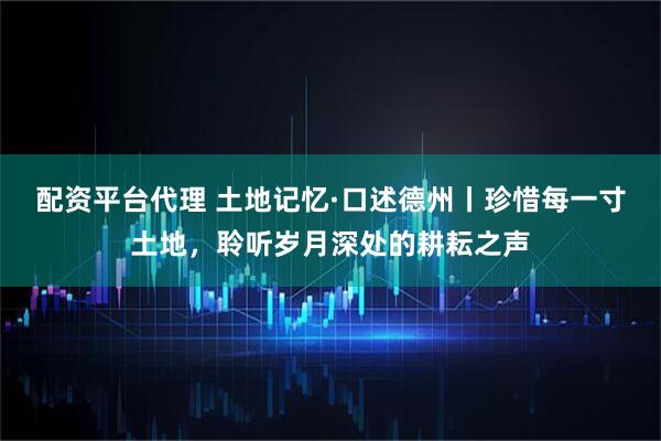 配资平台代理 土地记忆·口述德州丨珍惜每一寸土地，聆听岁月深处的耕耘之声